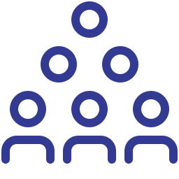 Cartoon group of people